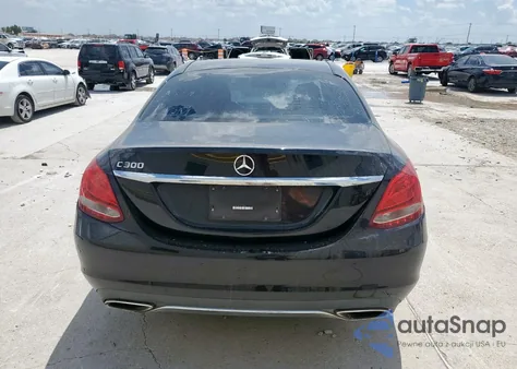 2016 Mercedes-Benz C 300 from USA, damaged, VIN 55SWF4JB6GU149720